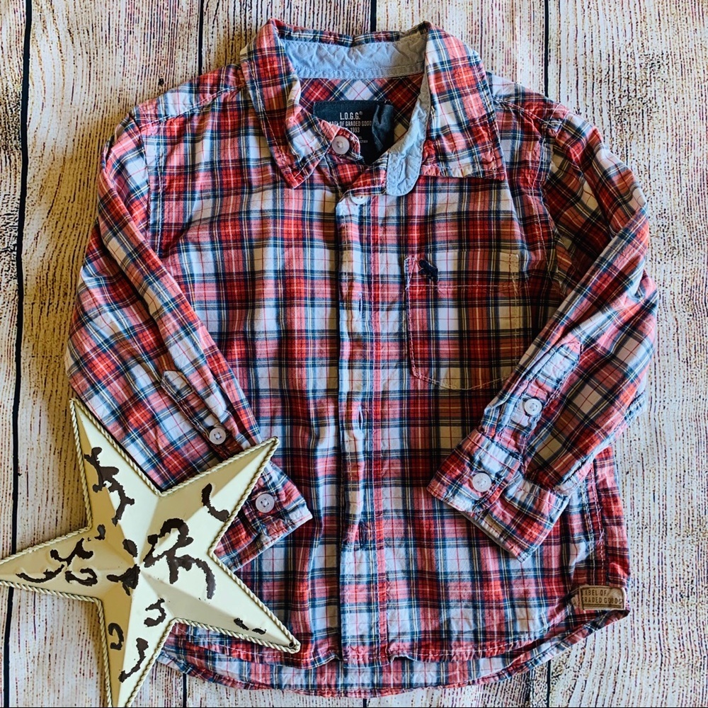 Long sleeve  button down size 18 months